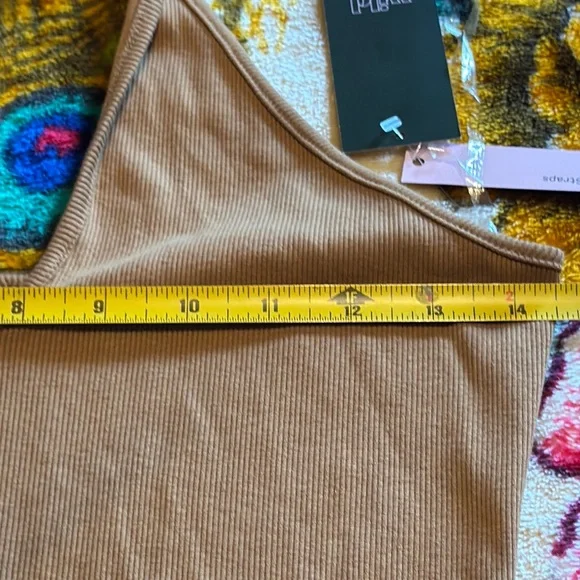 Wild Fable Tan Halter Bodycon Dress Med NWT - Picture 6 of 6